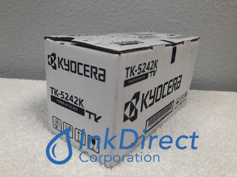 Genuine Kyocera Mita 1T02R70US0 TK-5242K TK5242K Toner Cartridge Black EcoSys M5026cdw M5526cdw Toner Cartridge , Kyocera Mita   - Multi Function  EcoSys M5026cdw,  M5526cdw,