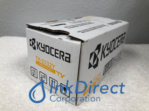 Genuine Kyocera Mita 1T02R9AUS0 TK-5232Y TK5232Y Toner Cartridge Yellow ECOSYS M5521cdw P5021cdw Toner Cartridge , Kyocera Mita &nbsp; - Color Printer &nbsp;EcoSys P5021cdw, &nbsp; - Multi Function EcoSys &nbsp;M5521cdw,