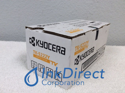 Genuine Kyocera Mita 1T02R9AUS1 TK5222Y TK-5222Y Toner Cartridge Yellow EcoSys P5021cdw M5521cdw Toner Cartridge , Kyocera Mita &nbsp; - Color Printer &nbsp;EcoSys P5021cdw, &nbsp; - Multi Function EcoSys &nbsp;M5521cdw,