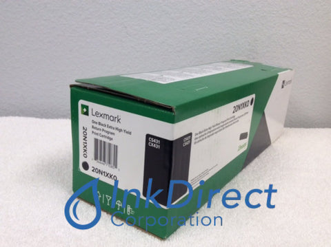 Genuine Lexmark 20N1XK0 Return Program Toner Cartridge Black CS431dw CX431adw Toner Cartridge , Lexmark &nbsp; - Laser Printer&nbsp; &nbsp;CS431dw,&nbsp; CX431adw