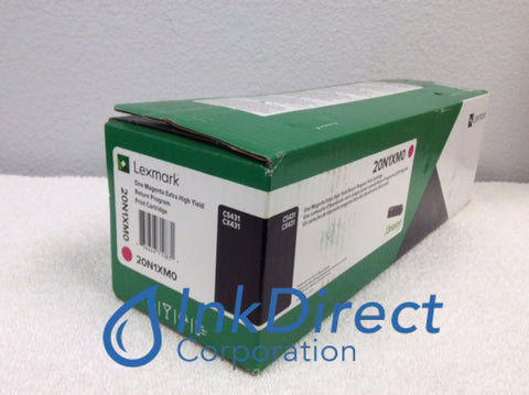 Genuine Lexmark 20N1XM0 Return Program Toner Cartridge Magenta CS431dw CX431adw Toner Cartridge , Lexmark &nbsp; - Laser Printer&nbsp; CS431dw, CX431adw