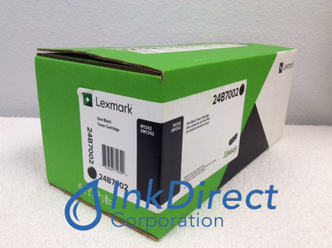 Genuine Lexmark 24B7002 Toner Cartridge Black M1342 XM1342 Toner Cartridge , Lexmark &nbsp; - Laser Printer &nbsp; M1342, &nbsp; - Multi Function &nbsp; XM1342