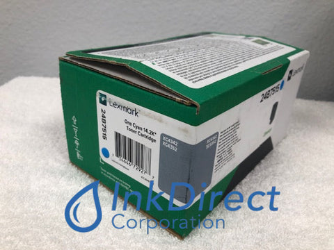 Genuine Lexmark 24B7515 Toner Cartridge Cyan XC4342 XC4352 Toner Cartridge , Lexmark &nbsp; - Laser Printer&nbsp; &nbsp;XC4342,&nbsp; XC4352