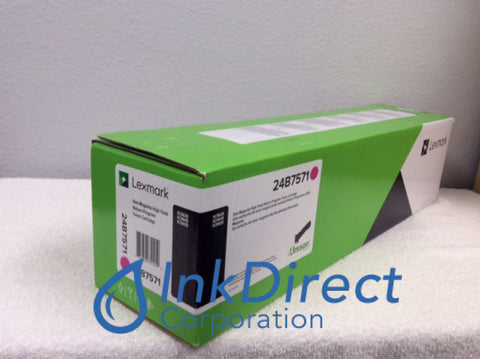 Genuine Lexmark 24B7571 Toner Cartridge Magenta XC9635 XC9645 XC9645 Toner Cartridge , Lexmark &nbsp; - Multi Function &nbsp; XC9635, &nbsp;XC9645, &nbsp;XC9655