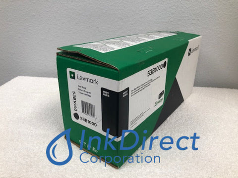 Genuine Lexmark 53B1000 Return Program Toner Cartridge Black MS817dn MS817n MS818dn Toner Cartridge , Lexmark &nbsp; - Laser Printer &nbsp;MS 817dn, &nbsp;817n, &nbsp;818dn