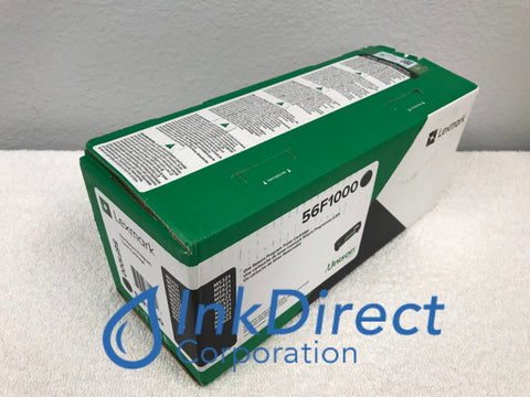 Genuine Lexmark 56F1000 Return Program Toner Cartridge Black Toner Cartridge