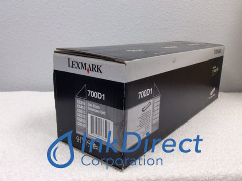 Genuine Lexmark 70C0D10 700D1 Developer Unit Black CS310DN CS310N CS410DN CS410N CS510DE CS510DTE CS317dn CS410dtn CS417dn CS517de CX310DN , Lexmark&nbsp; &nbsp;- Laser Printer&nbsp; &nbsp;CS310DN,&nbsp; CS310N,&nbsp; CS410DN,&nbsp; CS410N,&nbsp; CS510DE,&nbsp; CS510DTE,&nbsp; &nbsp;- Multi Function&nbsp; &nbsp;CS317dn,&nbsp; CS410dtn,&nbsp; CS417dn,&nbsp; CS517de,&nbsp; CX310DN,&nbsp; CX310N,&nbsp; CX317dn,&nbsp; CX410DE,&nbsp; CX410DTE,&nbsp; CX410E,&nbsp; CX417de,&nbsp; CX510DE,&nbsp; CX510DHE,&nbsp; CX5