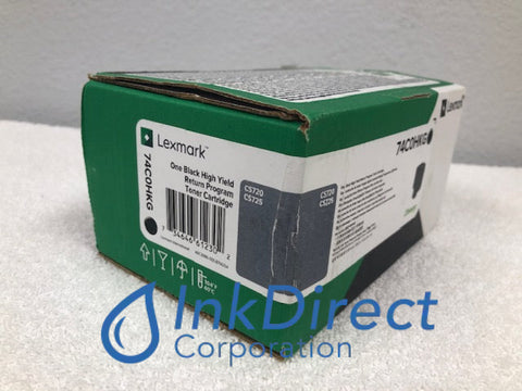 Genuine Lexmark 74C0HKG Return Program Toner Cartridge Black CS 725de 725dte Toner Cartridge , Lexmark &nbsp; - Laser Printer &nbsp;CS 725de, &nbsp;725dte
