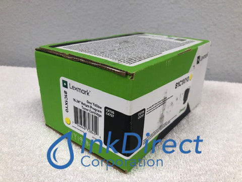 Genuine Lexmark 81C1XY0 Return Program CX735 Toner Cartridge Yellow CX735adse CX737adzse Toner Cartridge , Lexmark &nbsp; - Laser Printer &nbsp; CX735adse, &nbsp;CX737adzse,