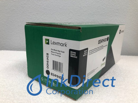Genuine Lexmark B341H00 Return Program Toner Cartridge Black B3340dw B3442dw MB3442adw MB3442i Toner Cartridge , Lexmark   - Laser Printer   B3340dw,  B3442dw,  MB3442adw,  MB3442i,