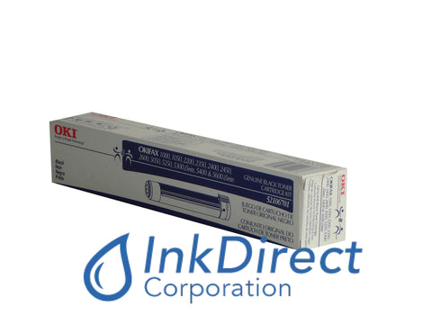 Genuine Okidata 52106701 Toner Cartridge Black , Okidata - OKILaser 410E, 410E PS, 600E, 610E, 610E PS, 610E S, 810E, 810E PS, OkiPage 6E, 6EX, OL 400, 400E, 400EPS, 410E, 600E, 600EL, 610E, 610EPS, 610ES, 810E, - Fax Laser OKIFax 1000, 1050, 2200, 2350, 2400, 2450, 2600, 5050, 5250, 5300, 5300 PLUS, 5400, 5600, 5680 I-FAX