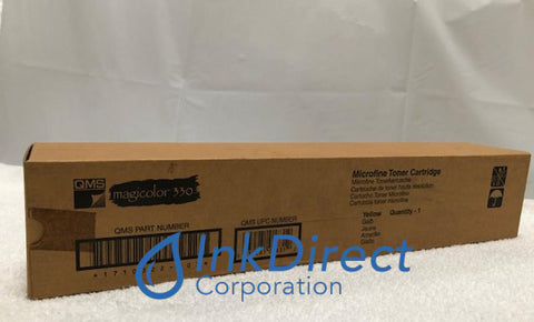 Genuine QMS 1710322003 1710322-003 Magicolor 330 Toner Cartridge Yellow 330CX 330EX 330GX Toner Cartridge , Konica-Minolta - Laser Printer MagiColor 330CX, 330EX, 330GX