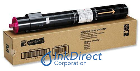 Genuine QMS 1710322004 1710322-004 Magicolor 330 Toner Cartridge Magenta 330CX 330EX 330GX Toner Cartridge , Konica-Minolta - Laser Printer MagiColor 330CX, 330EX, 330GX