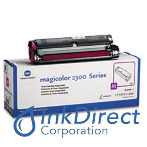 Genuine QMS 1710517003 1710517-003 MagiColor 2300 Standard Yield Toner Magenta Toner