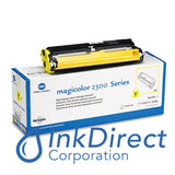 Genuine QMS 1710517006 1710517-006 MagiColor 2300 High Yield Toner Yellow Toner