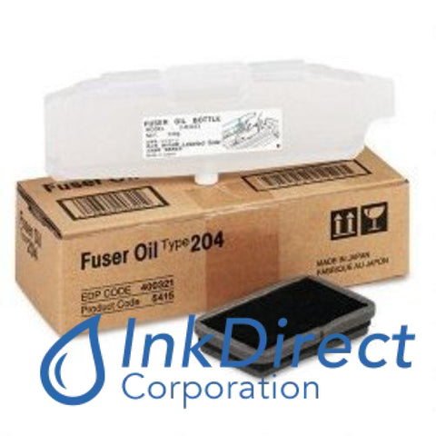 Genuine Ricoh 400321 4800140 Type 204 Fuser Oil