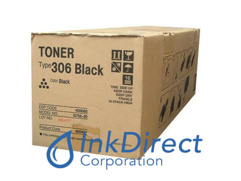 Genuine Ricoh 400685 400338 Type 306 Toner Cartridge Black