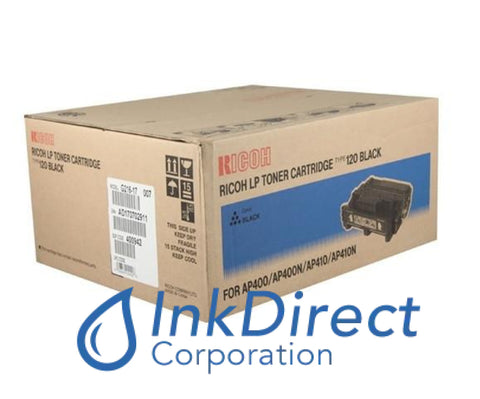 Genuine Ricoh 400942 400-942 Type 120 Toner Cartridge Black