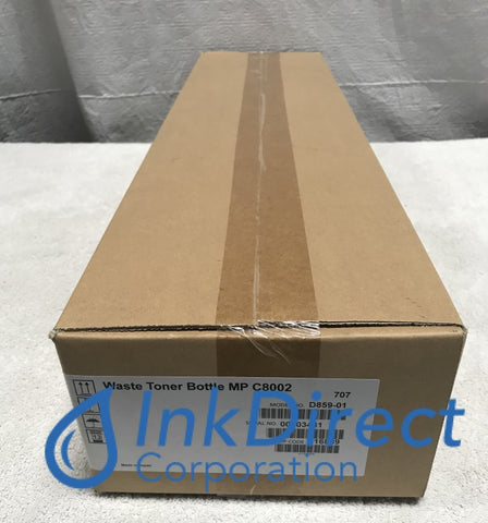 Genuine Ricoh 416889 D136-3507 D1363507 MP C8002 Waste Toner Container MP C6502 Waste Toner Container , Lanier   -   MP C6502SP,  Ricoh   - Multi Function  AFICIO MP C6502,  MP C6502SP,  MP C8002,  MP C8002SP,  Pro C  5100S,  5110S,  Savin   - Multi Function  MP C6502,  C6502SP