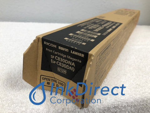 Genuine Ricoh 821299 (821183 821119) SP C830DNA Toner Cartridge Magenta SP C830DN C831DN LP137CN 142CN CLP 37DN 42DN Toner Cartridge , Lanier - Printer LP 137CN, 142CN, Ricoh Savin Lanier - Laser Printer SP C830DN, - Laser Printer SP C831DN, Savin - Laser Printer CLP 37DN, 42DN,