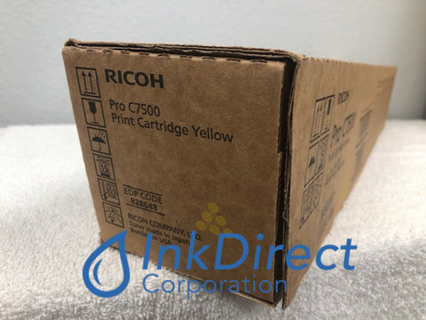 Genuine Ricoh 828648 Pro C7500 Toner Cartridge Yellow Pro Print Cartridge  Ricoh &nbsp; - Digital Color Press &nbsp; Pro C7500,