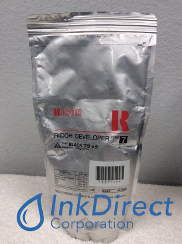Genuine Ricoh 887748 (A2299640) Type 7 Developer / Starter Black Developer / Starter , Gestetner - Copier 3255, 3265, Ricoh - Digital Copier AFICIO 550, 650, Savin - Copier AFICIO 2065, 9955, 9965,