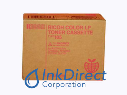Genuine Ricoh 888036 885374 Type 105 Toner Cartridge Magenta