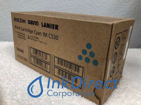 Genuine Ricoh Savin Lanier 418237 IM C530 Toner Cartridge Cyan Toner Cartridge , Ricoh Savin Lanier&nbsp; &nbsp;- Multi Function&nbsp; IM C530FB