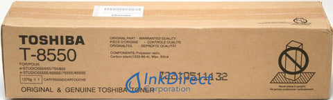 Genuine Toshiba T8550 T-8550 Toner Cartridge Black e-Studio 555 655 755 855