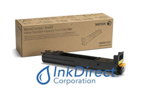 Genuine Xerox 106R1322 106R01322 Workcentre 6400 Standard Yield Toner Cartridge Yellow