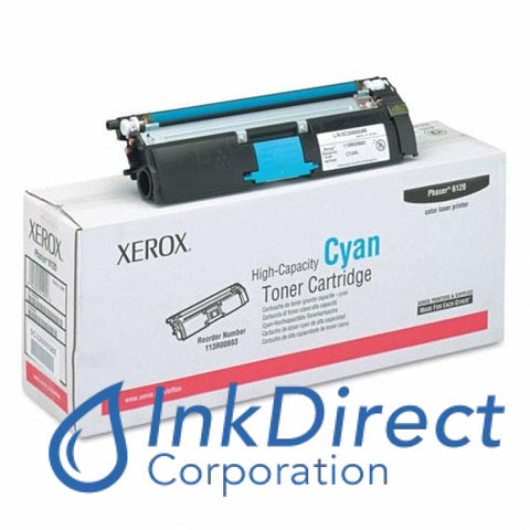 Genuine Xerox 113R693 113R00693 Phaser 6120 High Yield Toner Cyan