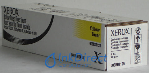 Genuine Xerox 6R1125 6R01125 006R01125 Doc 3535 Toner Cartridge Yellow