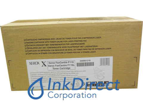 Genuine Xerox 6R1218 6R01218 006R01218 Toner Black