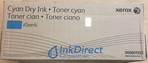 Genuine Xerox 6R1351 6R01351 006R01351 Igen4 Metered Toner Cartridge Cyan
