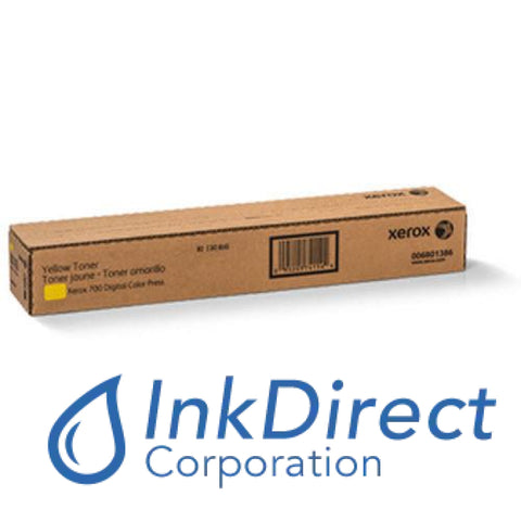 Genuine Xerox 6R1386 6R01386 006R01386 Doc 700 Toner Yellow