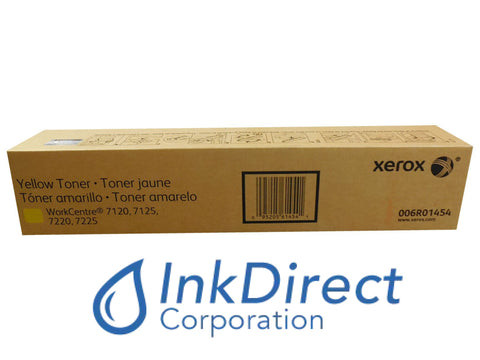 Genuine Xerox 6R1454 6R01454 006R01454 Metered Toner Cartridge Yellow