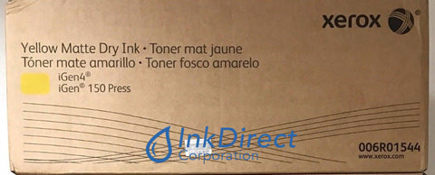 Genuine Xerox 6R1544 6R01544 006R01544 iGen4EXP/ iGen4 Diamond Edition Matte Dry Ink Toner Cartridge Yellow Toner Cartridge