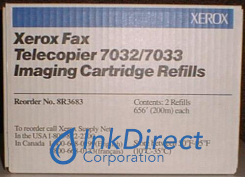 Genuine Xerox 8R3683 008R03683 303R4 Ribbon Refill Black