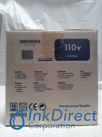 HP C4155A HP 8500 (110V) Fuser Assembly 8500 8500DN 8500N 8550 8550DN 8550N Fuser Assembly