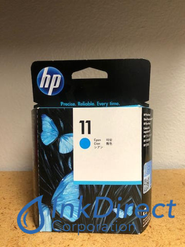 HP C4811A HP 11 PrintHead Cyan PrintHead , HP - InkJet Printer CP1700, CP1700D, Bus InkJet 1100D, 1200D, 2200, 2200XI, 2230, 2250, 2250TN, 2280, 2280TN, 2600, 2600DN, 2800, DesignJet 10PS, 120, 120NR, 20PS, 500, 50PS, DeskJet 1200, 1200D, 1200DTN, 2300, 2300DTN, 2300N, 2800, 2800DT, 2800DTN, - Multi Function OfficeJet 9110, 9120, 9130,