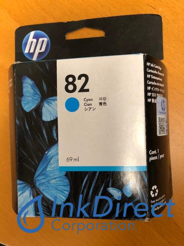 HP C4911A HP 82 Ink Jet Cartridge Cyan Ink Jet Cartridge , HP - InkJet Printer DesignJet 500, 500PS, 800, 800PS