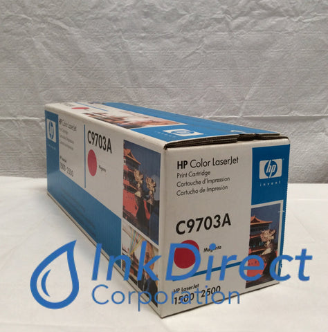 HP C9703A 2500 Toner Cartridge Magenta ( Blue Box ) LaserJet 1500 2500 Toner Cartridge , HP - Laser Printer Color LaserJet 1500, 2500,