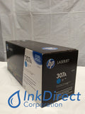 Genuine HP CE741A HP 307A Toner Cartridge Cyan Toner Cartridge , HP - Color Laser Color LaserJet CP5225DN,