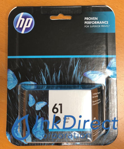 HP CH561WN HP 61 Ink Jet Cartridge Black ( SM567AN ) Ink Jet Cartridge , HP   - InkJet Printer  DeskJet 1000,  1010,  1050,  1055,  1056,  1510,  2050,  2540,  2549,  3000,  3050,  3050A,  3054,  3054A,  3056A,  3510,  ENVY  4500,  5530E,  5535,  OfficeJet  2620,  4630