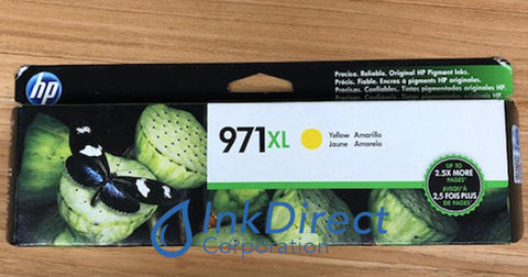 HP CN628AM HP 971XL Ink Jet Cartridge Yellow Ink , HP - Pro X551DW, OfficeJet Pro X451DN, X451DW, X476DN, X476DW, X576DW,
