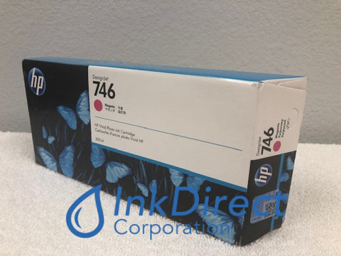 HP P2V78A HP 746 Ink Jet Cartridge Magenta Inkjet Cartridges , HP   - Multi Function  DesignJet HD Pro 44,   - PostScript Printer DesignJet  Z6 24-in,  Z6 44-in,  Z6dr 44-in,  Z9+ 24-in,  Z9+ 44-in,  Z9+dr 24-in,  Z9+dr 44-in,