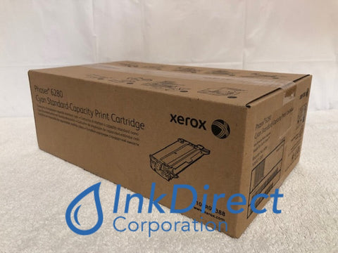 Xerox 106R1388 106R01388 Phaser 6280 Standard Yield Toner Cyan Toner , Xerox - Laser Printer Phaser 6280, 6280DN, 6280N,