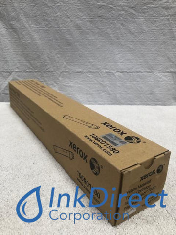 Genuine Xerox 106R1580 106R01580 Phaser 7800 High Yield Toner Cartridge Yellow Toner Cartridge , Compatible With:  Xerox - Laser Printer Phaser 7800,