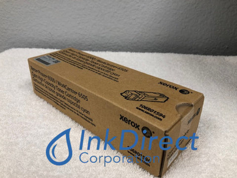 Xerox 106R1594 106R01594 Phaser 6500 High Yield Toner Cartridge Cyan , Xerox-Tektronix - Laser Printer Phaser 6500, - Multi Function WorkCentre 6505,
