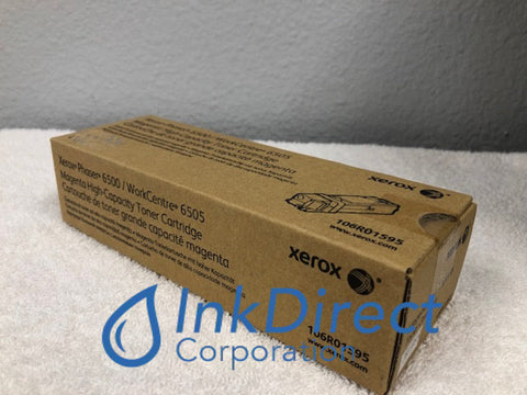 Xerox 106R1595 106R01595 Phaser 6500 High Yield Toner Cartridge Magenta , Xerox-Tektronix - Laser Printer Phaser 6500, - Multi Function WorkCentre 6505,